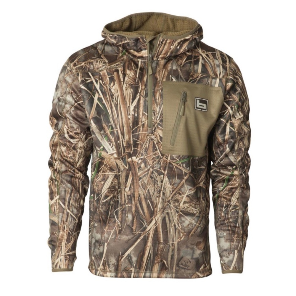 Banded Waterfowl Hooded 1/4 zip